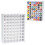 Space Efficient Paint Rack Wall Mount Paint Holder-49 holes 7