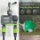 Garden Water Timer Dual Irrigation, Intelligent Timing Controller, Au 6