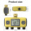 4-Zone Garden Water Timer Programmable Drip Irrigation Controller Impe 6