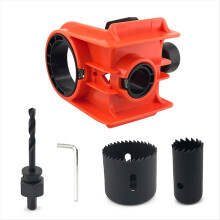 Door Lock Installation Kit, Jig, Only for Wood Doors, Hole Saw Kit Eas