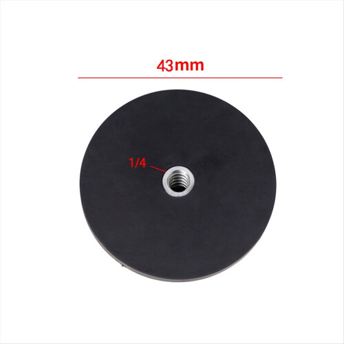 Magnetic Suction Bracket Base 1/4 Inch Screw Nut Action Camera Holder 2