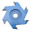 Hexagonal Scraper Angle Grinder Flat Knife Grinding Milling Cutter Woo 4