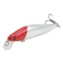 Schwebender Jerkbait-Minnow-Köder mit robustem Design und naturgetreuer Aktion, vielseitiger Angelköder für Barsch, Forellenbarsch, Zander und