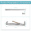 10pcs 5Inch Gutter Hangers with Rust-Resistant Screws,Gutter Clips Hid 3