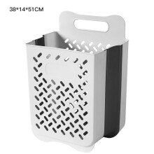 Panier à linge pliable et aéré, matériau de qualité, panier à linge portable pour la buanderie, chambre d'étudiant, résistant à l'humidité,