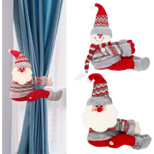 Juldekorationer present till gamla män, lysande stjärna med återanvändbar 3D-design, högkvalitativa non-woven tyger för hemmet