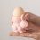 Cartoon Rabbit Eggs Holders Unique Ceramic Eggs Cups-Pink 7