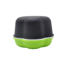 Spacesaving planting box for the home garden, for the careful cultivation of various vegetables,