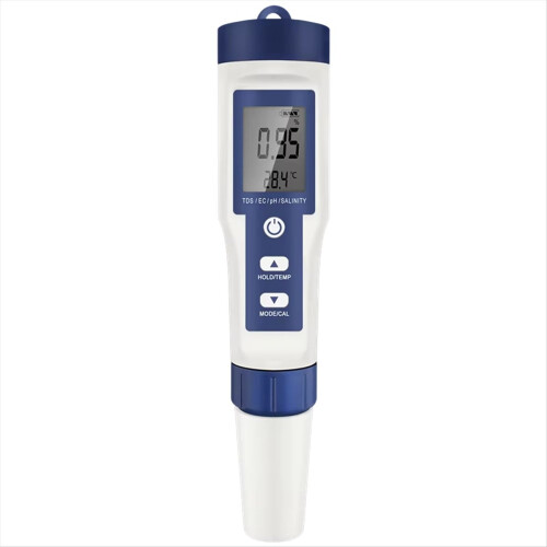 5 in 1 Digital PH TDS EC Meter Pen Salinity Temperature Tester Conduct 1
