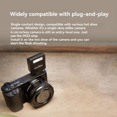 IM22 Mini Flash Portable Speedlight for DSLR RG3 Mirrorless Camera Ho 2