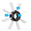 Pipe Sewer Camera Wheel Anti Collision Resistant Protective Cover Stur 6
