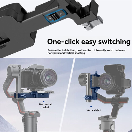 CA108 Vertical Camera Mount for RS3 Pro 3 2 Gimbal Accessories Horizon 2