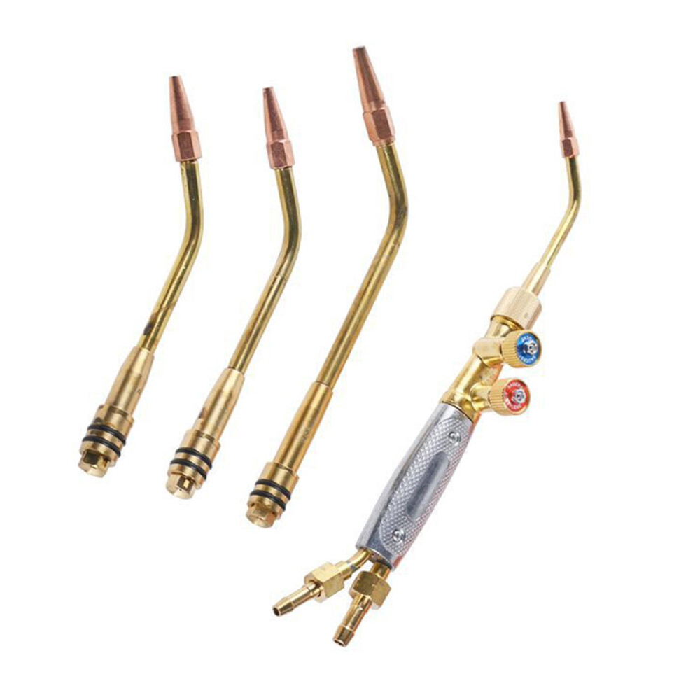 4Pcs Lightweight Welding/Brazing Torch Kit, Torch Handle Include 7696001055908