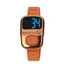 Digital Counter with Timer Silicone Strap for Industrial-Gold