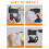 Angle Grinder Holder, Wall Mount Bracket Storage Rack with Wire Stand 6