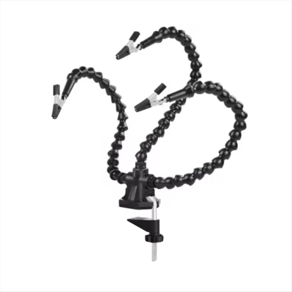 Soldering Station With 3Pcs Flexible Arms Iron Holder Third Helping Ha 4853197613005