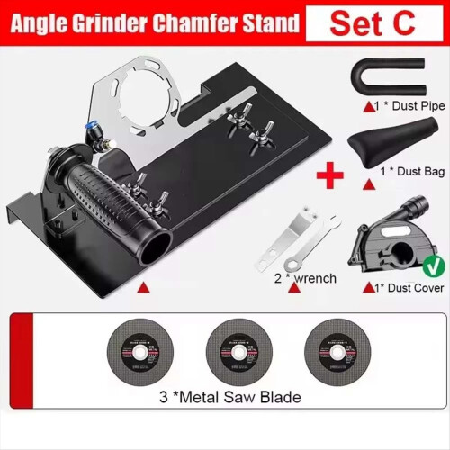 Angle Grinder Cutting Tiles Stand 100-125type Attachment Stone Trimmin 2