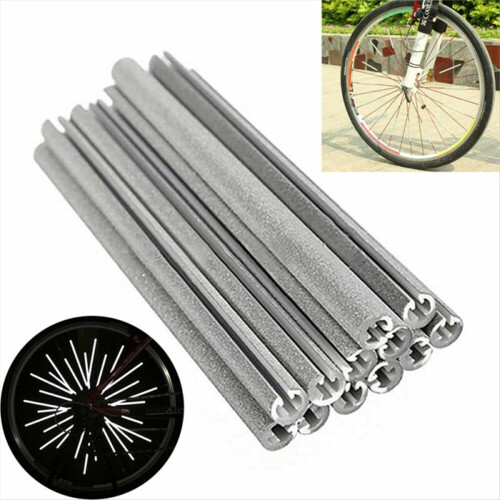 Reflective Bicycle Spoke ,Waterproof Reflector Covers for Night Cyclin 2
