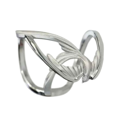 Artistic Swallow Ear Cuff Clip Comfortable Wear Unique Design