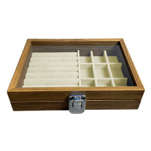 Wood Jewelry Box Ideal For Birthdays Anniversaries Gifts-Beige