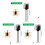 Professional 1/2Inch Shank Router Bit Set Suitable-28x30x100 3