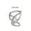 Artistic Swallow Ear Cuff Clip Comfortable Wear Unique Design 3