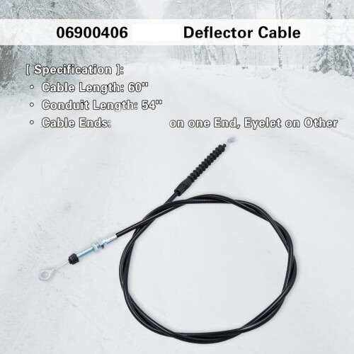 Snow Blower Cable Replacement 60Inch Length 06900406 for Chutes 2