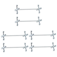 Cutlery holder Silverware tray Silver 2 pieces 3