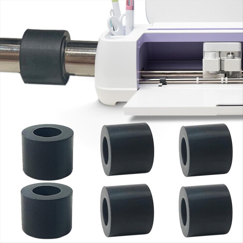6pcs Rubber Roller Replacement for /Maker 3, Mat Guide Rubbers Repair 2