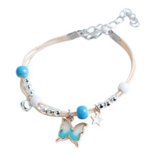 Fashion Butterfly Bracelet for Her on Birthday Anniversary-Blue