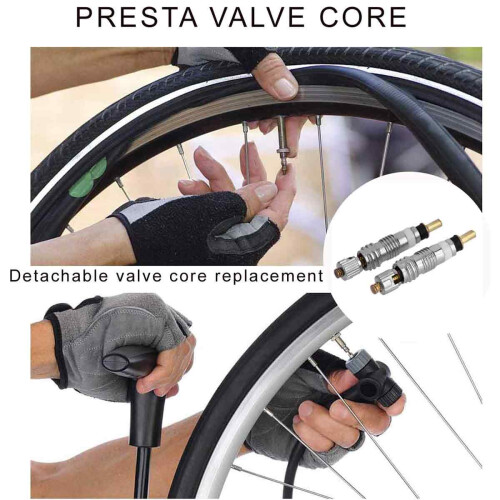 Βασικά στοιχεία ποδηλάτου Presta Valve Core, ανθεκτική και στιβαρή κατασκευή που 1