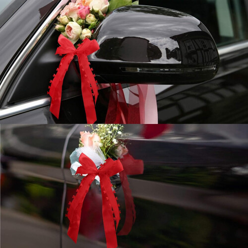 Φιογκάκια από ύφασμα με σατέν φιόγκο, φιόγκος με vintage εμφάνιση και χειροποίητη 2