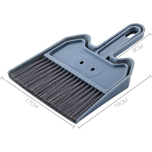 Mini Broom and Dustpan Set with Soft Bristle Table Corner Cleaning Brush for Desktop Use 1