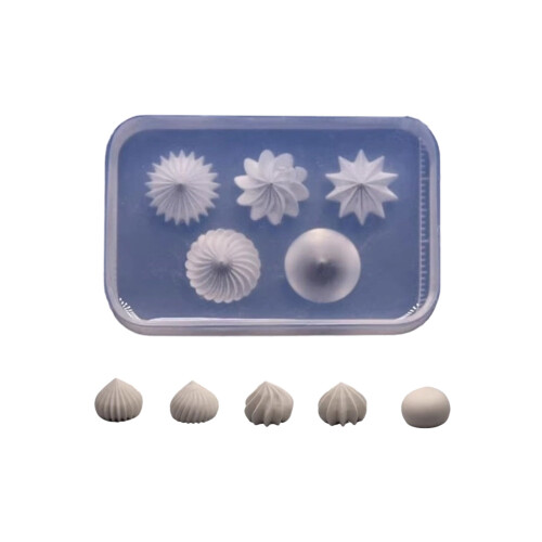 Creative Tool Small Cream Bead Silicone Mold for Making-6mm