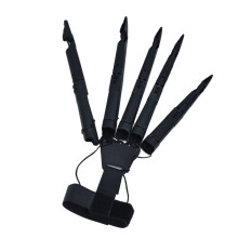 Accessorio per costume di Halloween, estensioni per dita articolate, accessori per cosplay horror con design a snodo flessibile, dita scheletriche