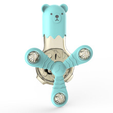 Juguete giratorio luminoso tipo fidget spinner, rompecabezas de frijoles mágicos, cubo giratorio para dedos con beneficios educativos para mejorar