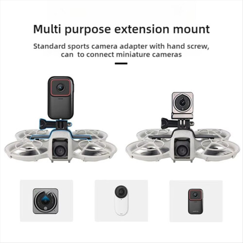 For NEO Drone Top Extension Bracket for GO 3/GO3S Camera Fixing Suppor 2