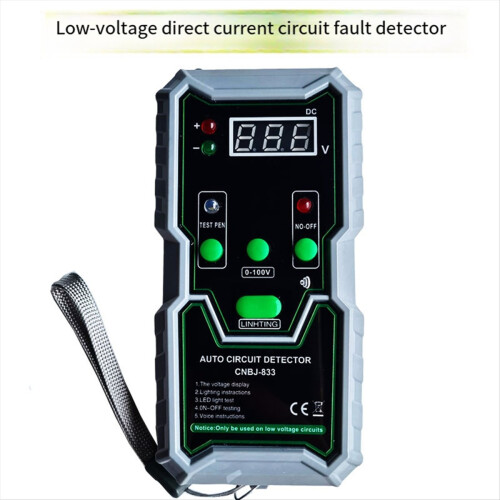 Circuit Tester for Car Excavator Low Voltage DC Electrical System Diag 2