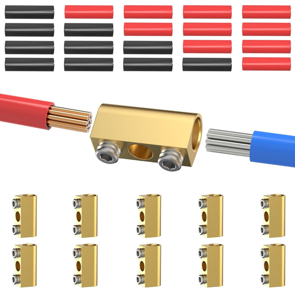 Brasses Horseshoes Terminal Connectors With Enhancing-8Awg60a 7754001014711