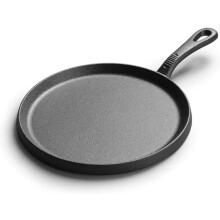 NonStick Cast Iron Frying Pan with Ergonomic Handle, Oven and Dishwasher Safe, Induction Compatible