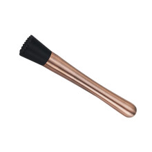 Stainless Steel Cocktail Muddler with Ergonomic Grip and Scratch Head for Home Bar Bronze Finish