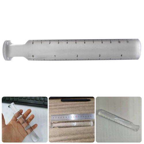 Lightweight Acrylic Rulers Magnifier 2x Magnification Suitable 1