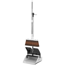 Broom and Dustpan Set with Soft HeavyDuty Bristles for Home Cleaning and Ergonomic Grip