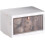 Foldable Plastic Storage Bin with Lid, Stackable Clear Under Bed Organizer for Home or Office (1 Layer) 1