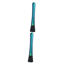 2pcs Stainless Steel Cocktail Muddler Bar Tool Set with Ergonomic Grip for Home and Professional Use