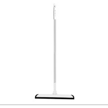 Broom and Dustpan Set with Angled Head, Stainless Steel Handle, Soft Bristles for Home Cleaning