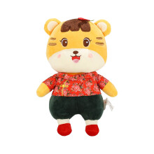 Weiches Kawaii-Plüschtier, niedlicher roter Panda aus hochwertigen Materialien, Katzen-Kuscheltier, perfekt als Dekoration und Geschenk, mit