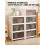 Foldable Plastic Storage Bin with Lid, Stackable Clear Under Bed Organizer for Home or Office (1 Layer) 5