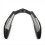 Rear Cover Carbon Fiber Pattern Tail Rack Decorative Shell for NMAX 15 1