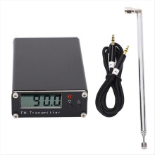 FM Broadcast Transmitter Long Range 76‑108MHz Shortwave with Antenna f